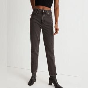 Madewell The Perfect Vintage Jean Lunar Wash Black size 27 MD711